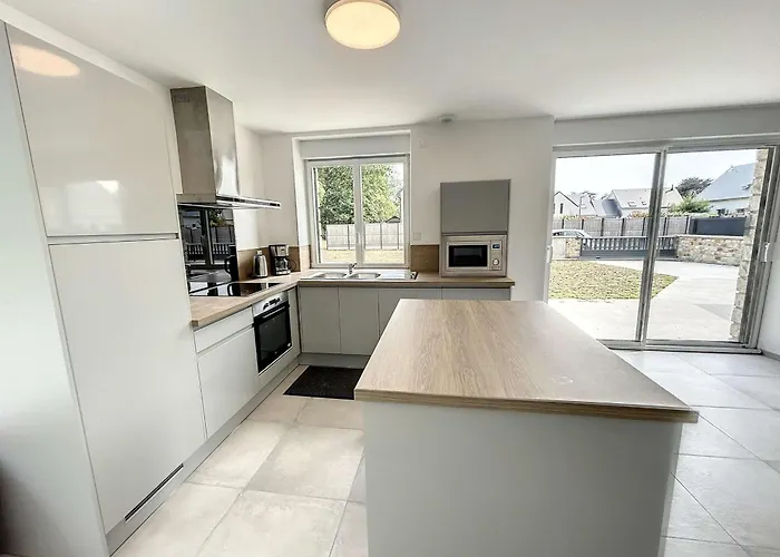 Charmante Maison Neuve Proche Plage, 4 Chambres, 7 Couchages, Jardin, Parking Et Confort - Fr-1-361-511 別荘 ジュルヴィル・レ・パン